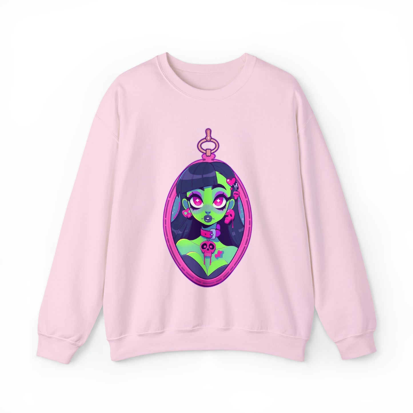 Zombie Locket Unisex Heavy Blend™ Crewneck Sweatshirt