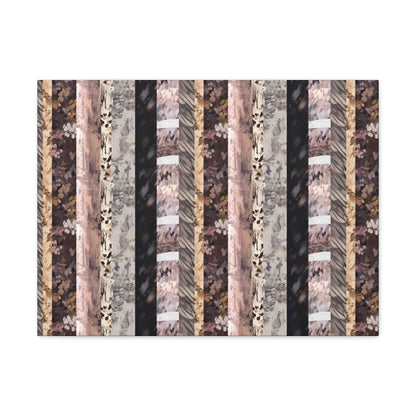 Textured Stripes Canvas Gallery Wrap
