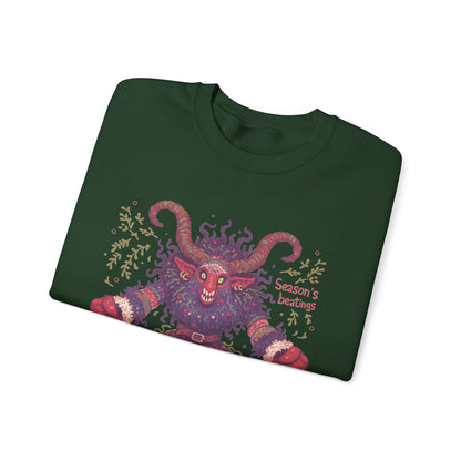 Season's Beatings (Krampus) Unisex Heavy Blend™ Crewneck Sweatshirt