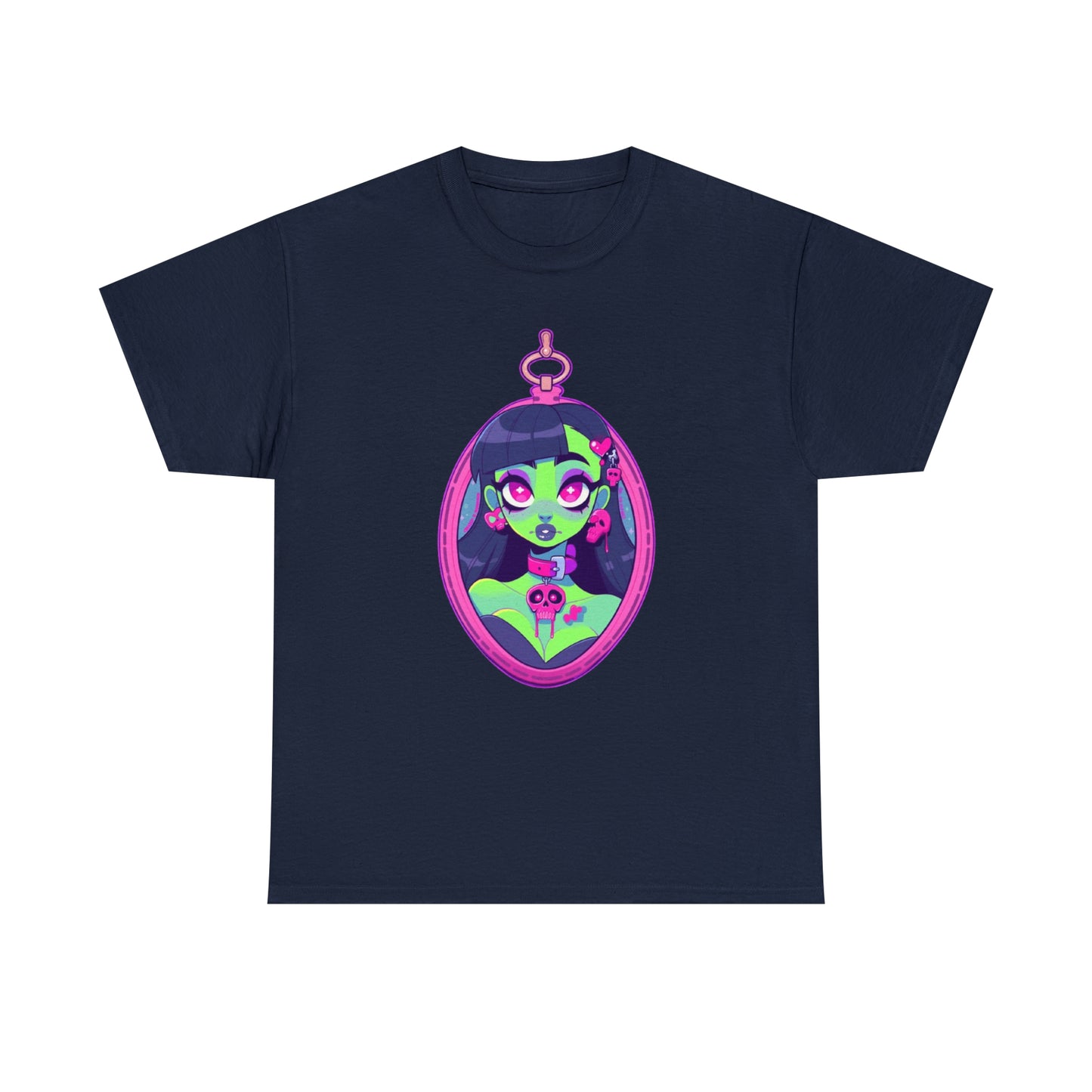 Zombie Locket Unisex Heavy Cotton Tee