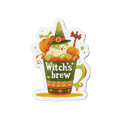 Witch's Brew Die-Cut Magnets
