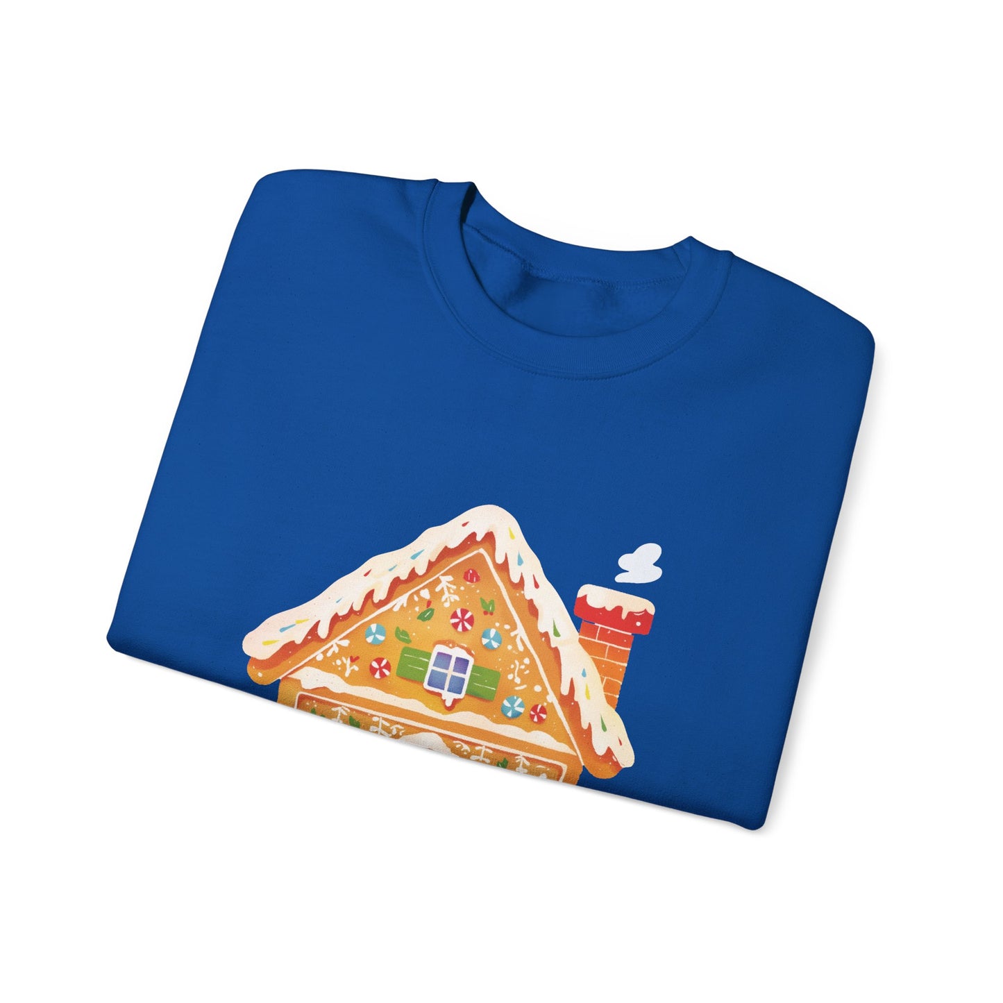 Gingerbread House Unisex Heavy Blend™ Crewneck Sweatshirt
