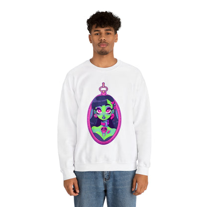 Zombie Locket Unisex Heavy Blend™ Crewneck Sweatshirt