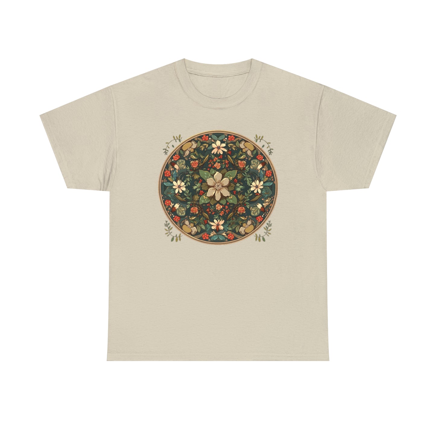 Druidic Mandala Unisex Heavy Cotton Tee