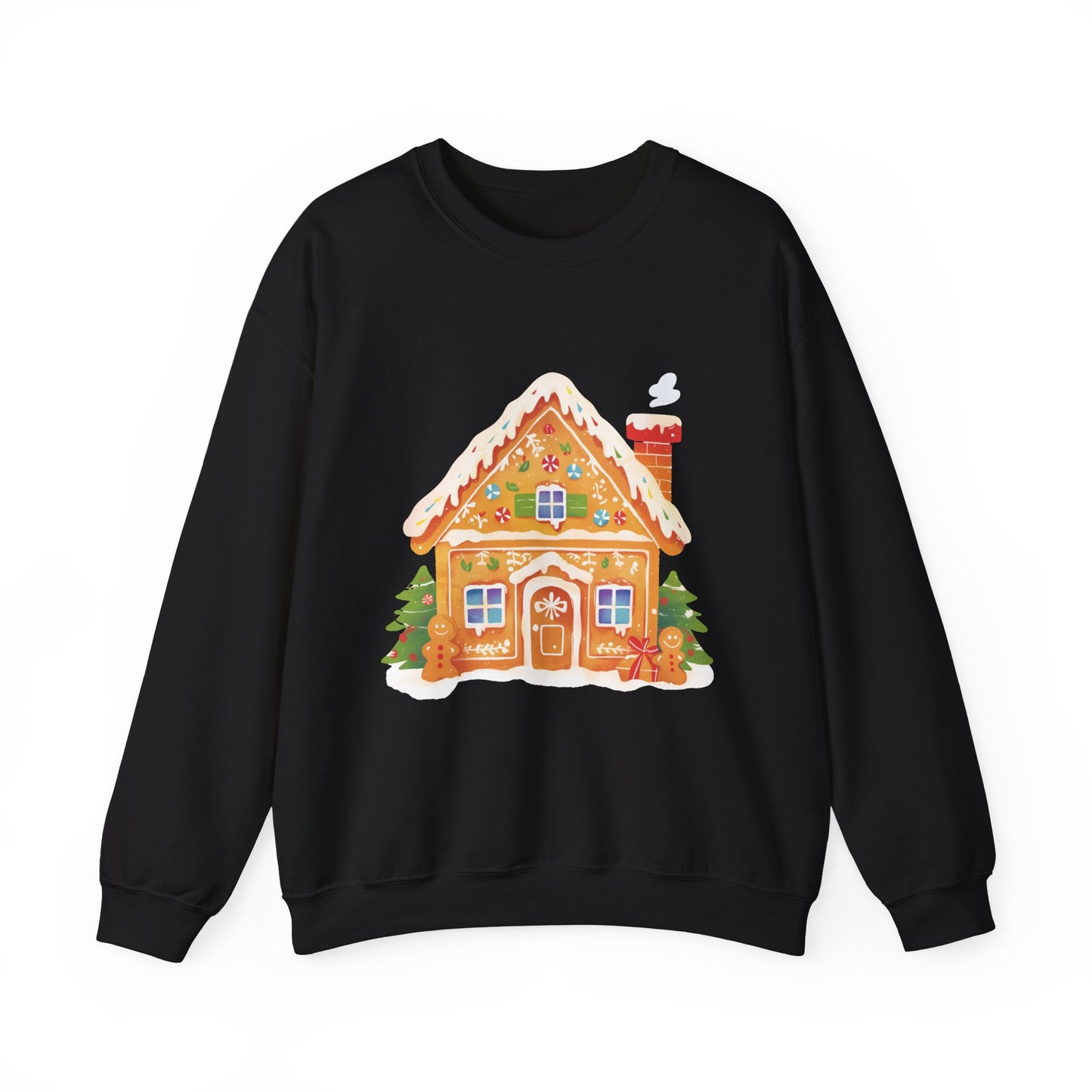 Gingerbread House Unisex Heavy Blend™ Crewneck Sweatshirt