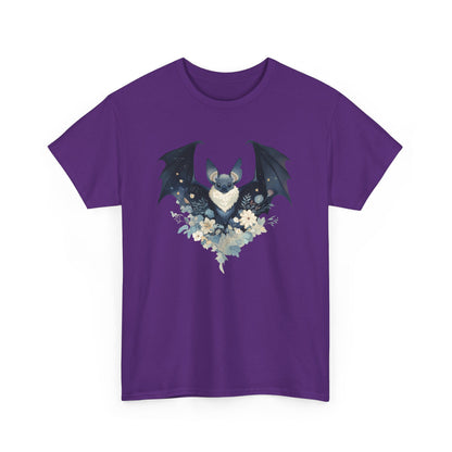 Midnight Bat Unisex Heavy Cotton Tee