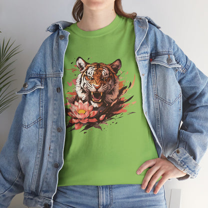 Lotus Tiger Unisex Heavy Cotton Tee