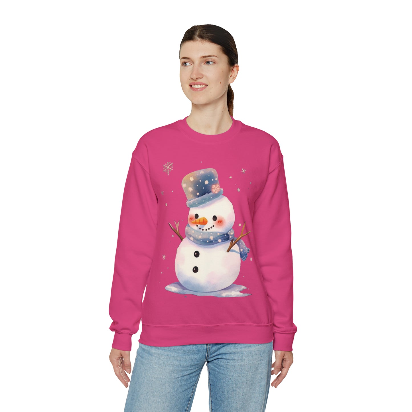 Snowman Unisex Heavy Blend™ Crewneck Sweatshirt