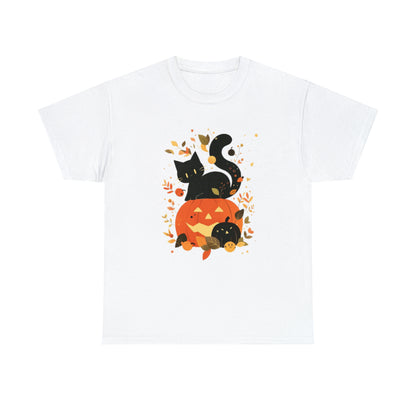 Spooky Kitty Unisex Heavy Cotton Tee