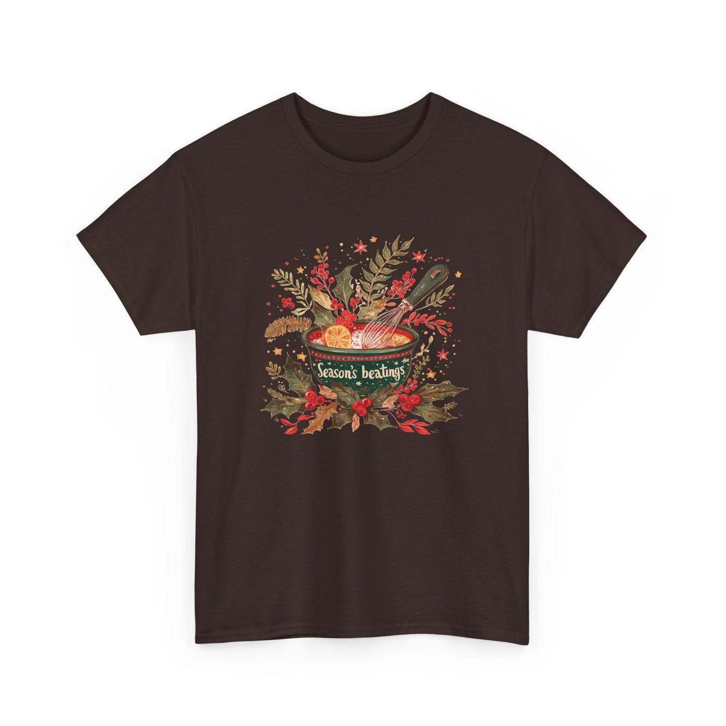 Season's Beatings (Baking) Unisex Heavy Cotton Tee