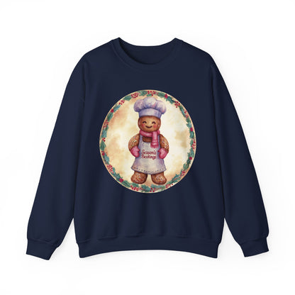 Gingerbread Baker Unisex Heavy Blend™ Crewneck Sweatshirt