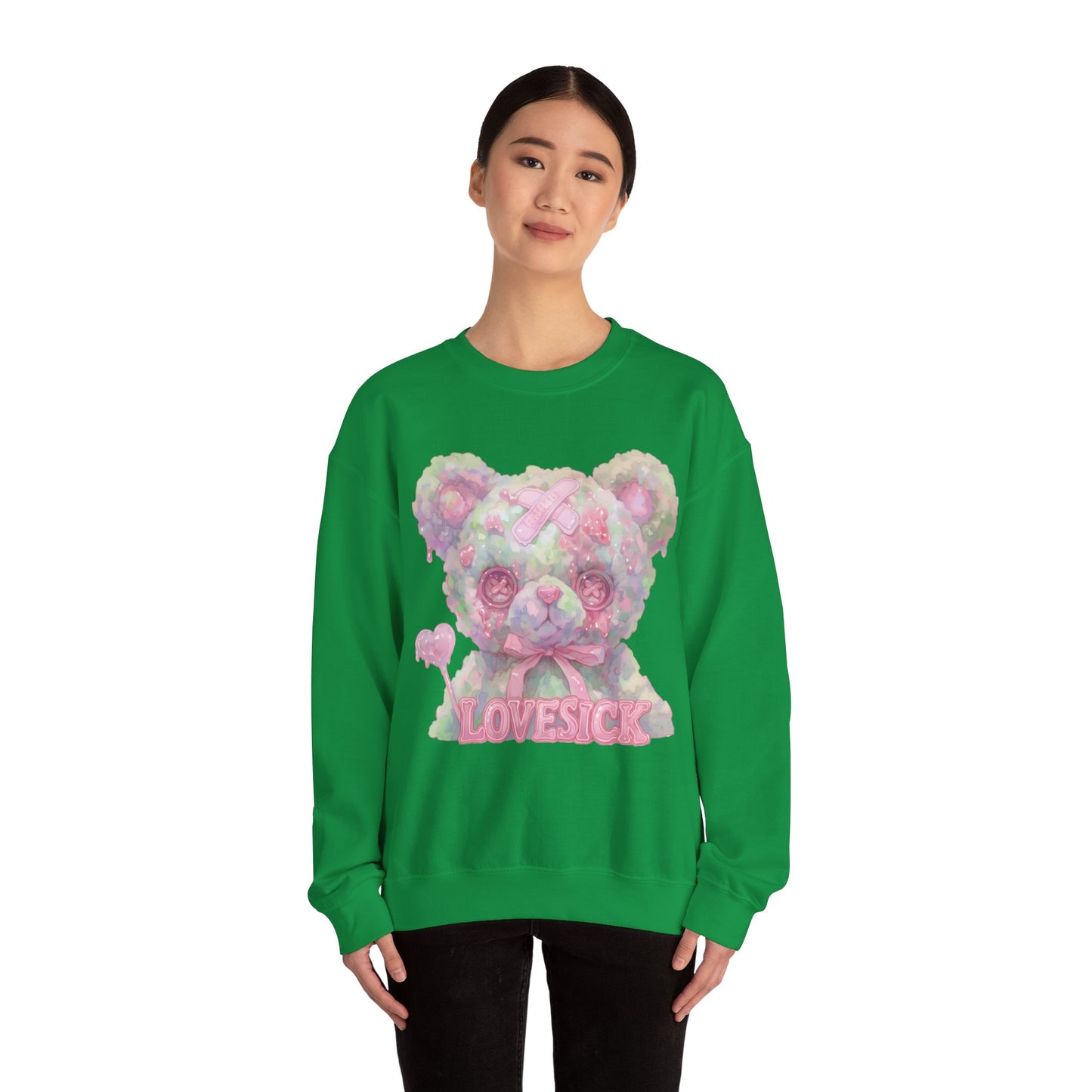 Lovesick Bear Unisex Heavy Blend™ Crewneck Sweatshirt