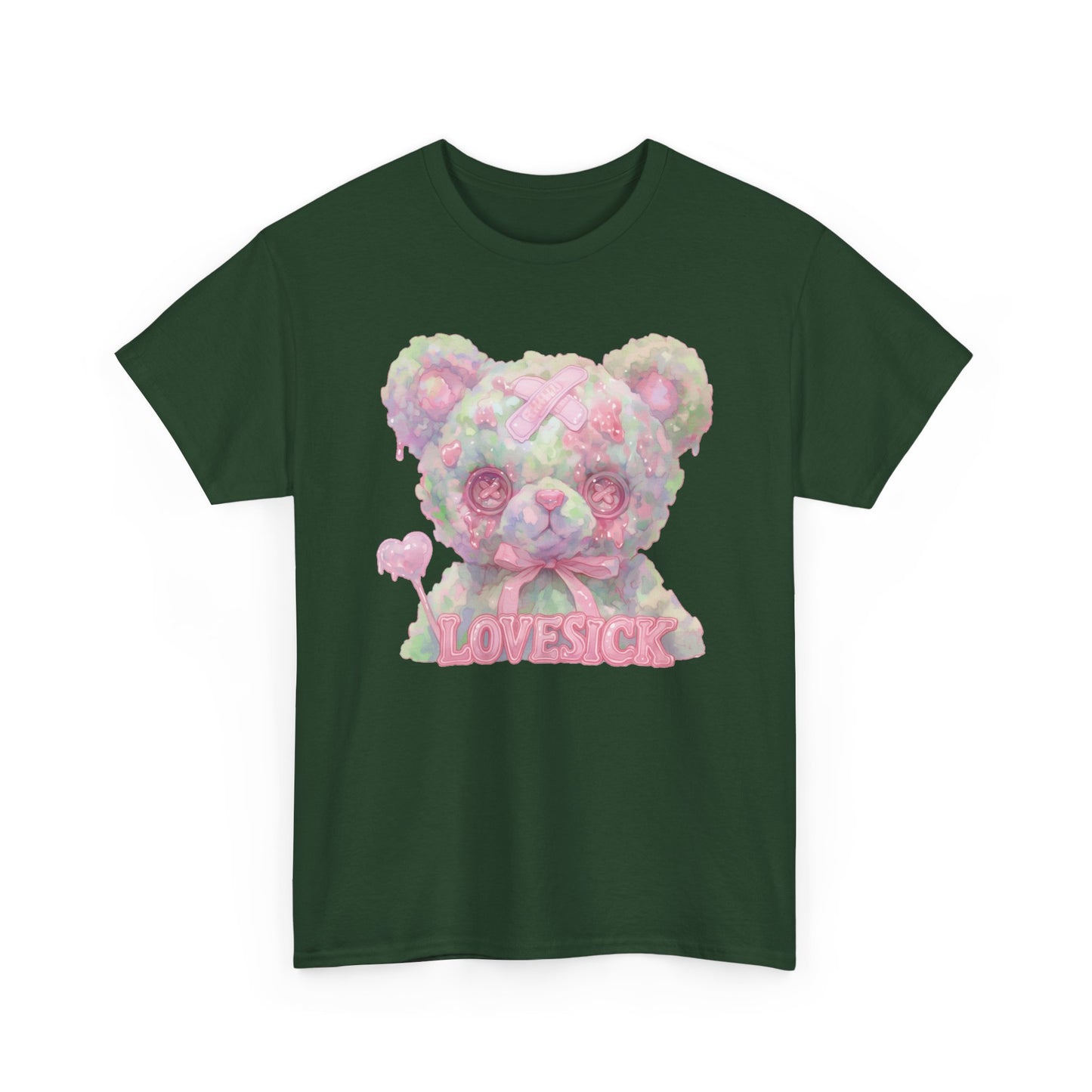 Lovesick Bear Unisex Heavy Cotton Tee