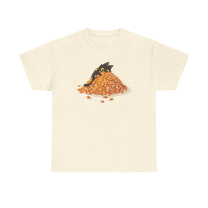 Candy Corn Cat Unisex Heavy Cotton Tee
