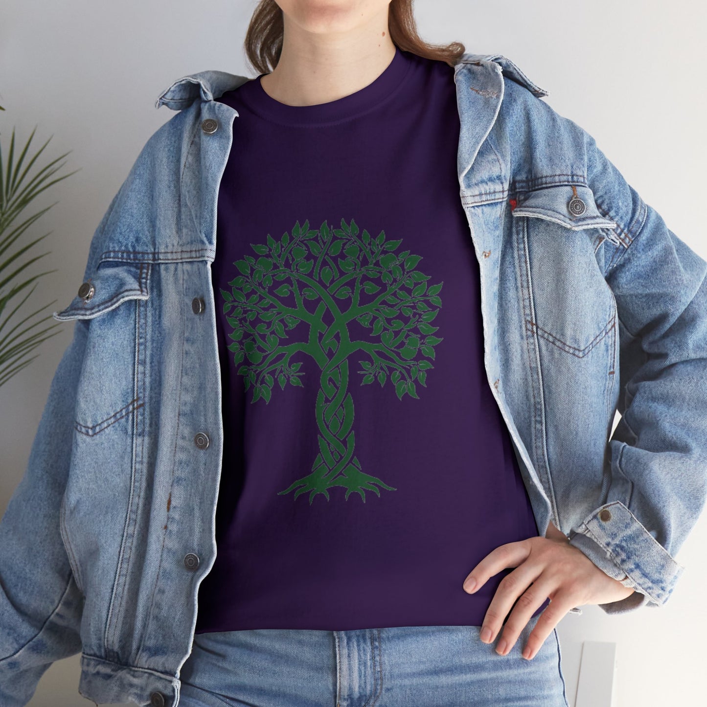 Celtic Tree Unisex Heavy Cotton Tee