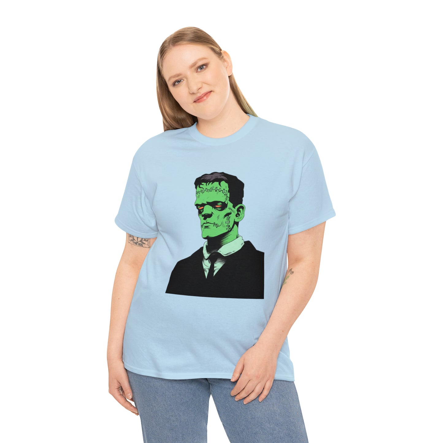 Frankensuit Unisex Heavy Cotton Tee