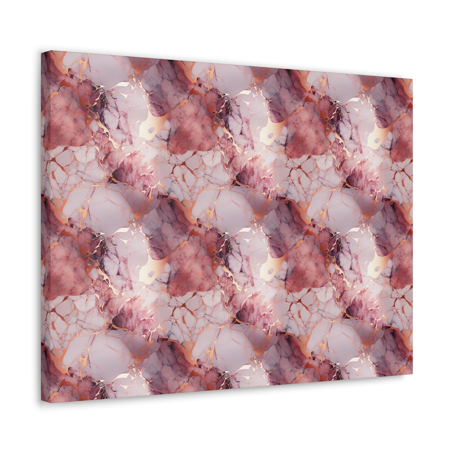 Rose Gold Marble Canvas Gallery Wrap