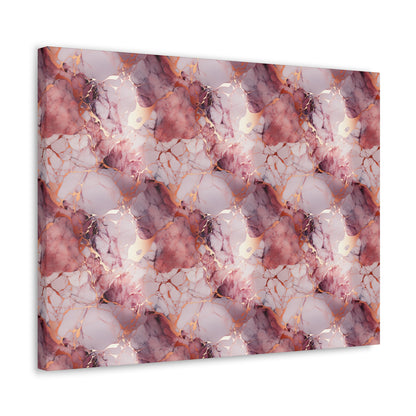 Rose Gold Marble Canvas Gallery Wrap