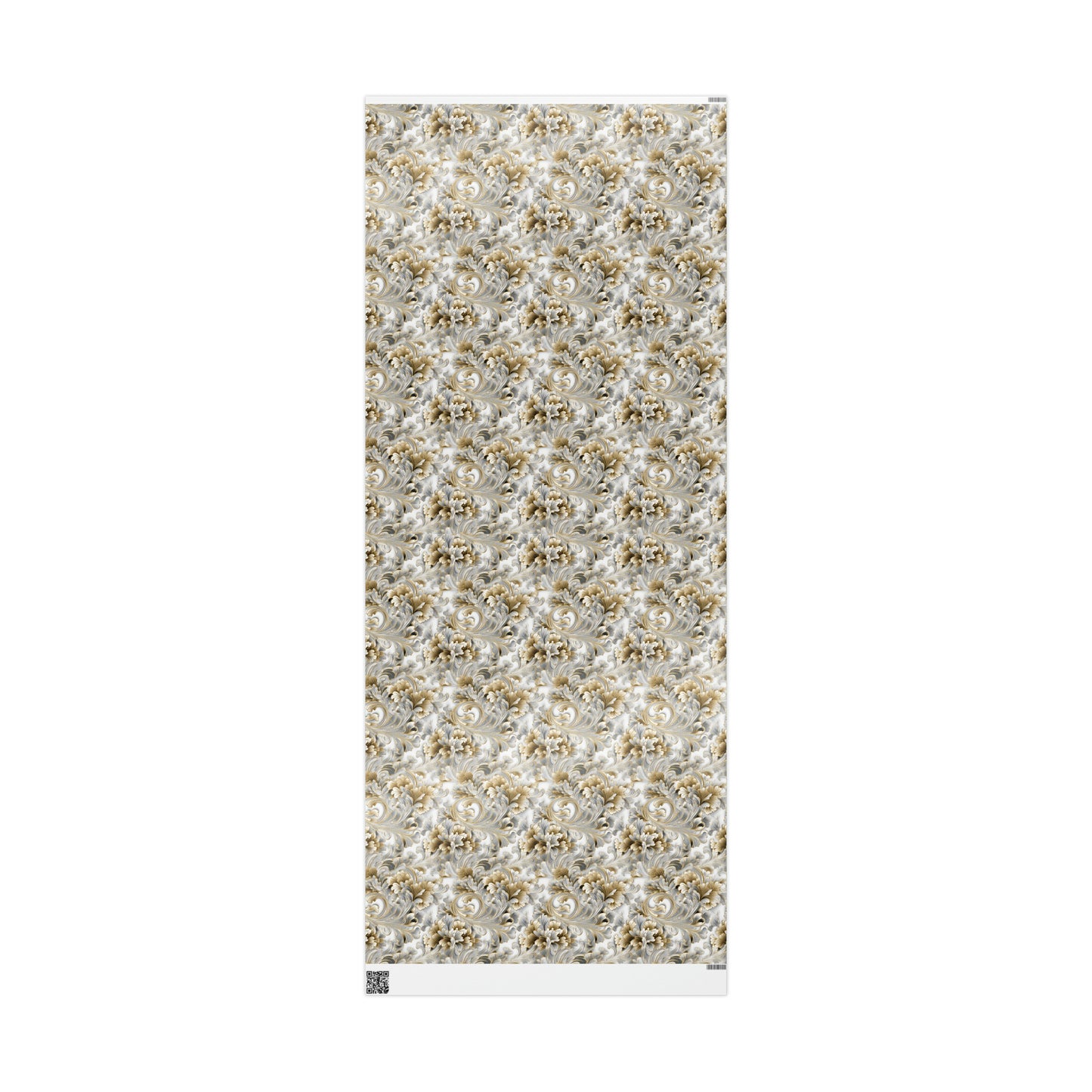 Silver & Gold Filigree Wrapping Papers