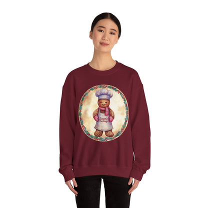 Gingerbread Baker Unisex Heavy Blend™ Crewneck Sweatshirt