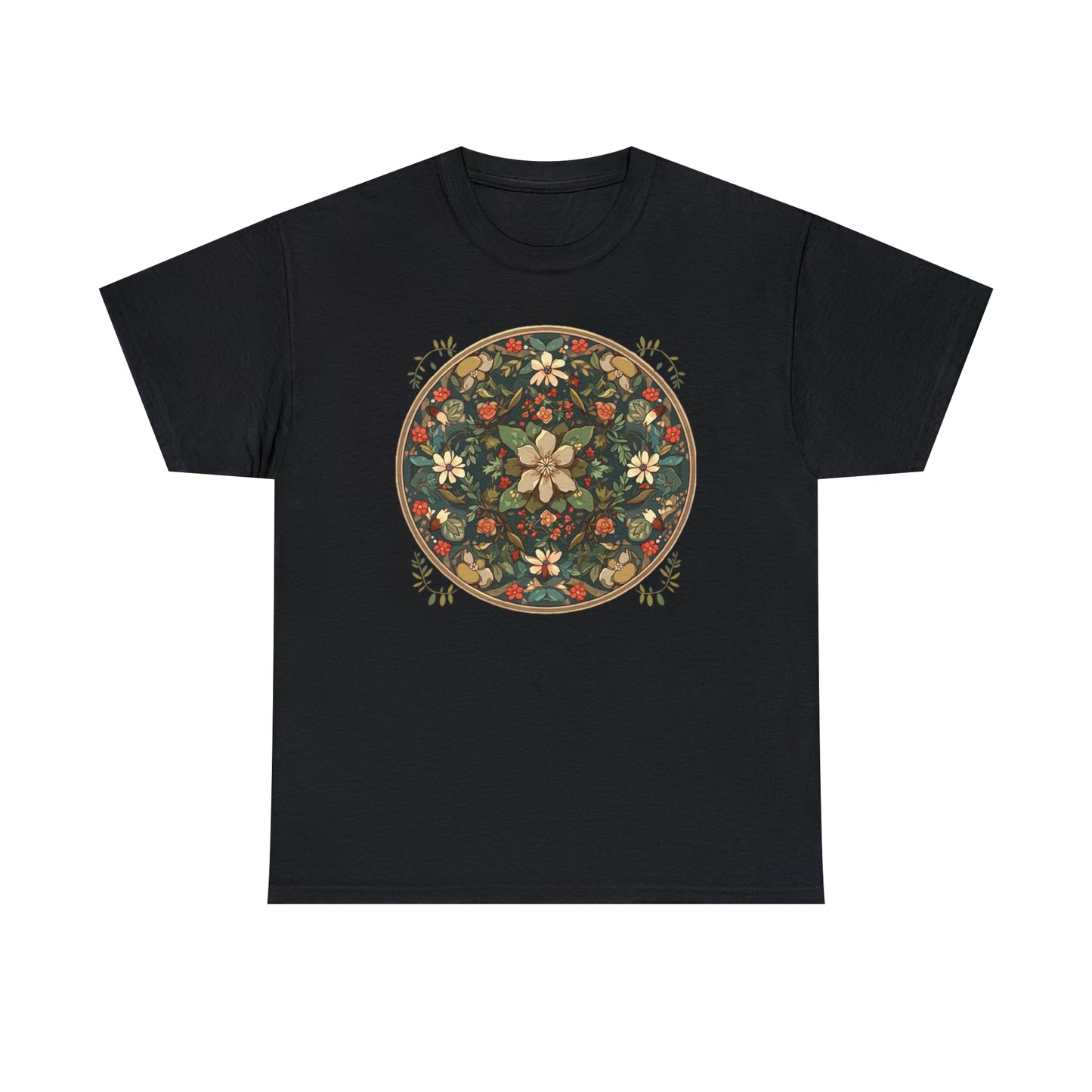 Druidic Mandala Unisex Heavy Cotton Tee