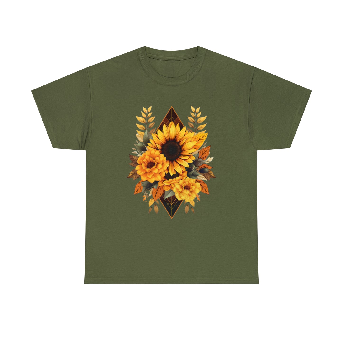 Sunflowers Unisex Heavy Cotton Tee