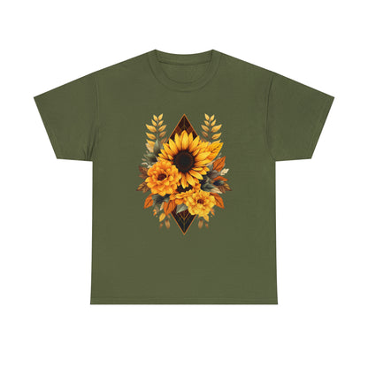 Sunflowers Unisex Heavy Cotton Tee