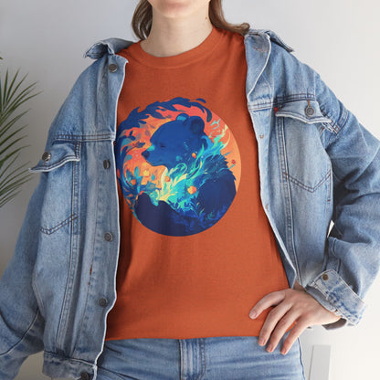 Elemental Bear Unisex Heavy Cotton Tee