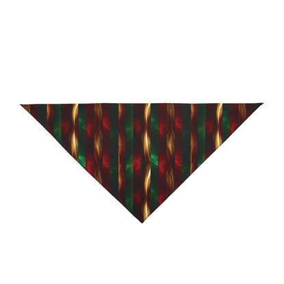 Festive Stripes Pet Bandana