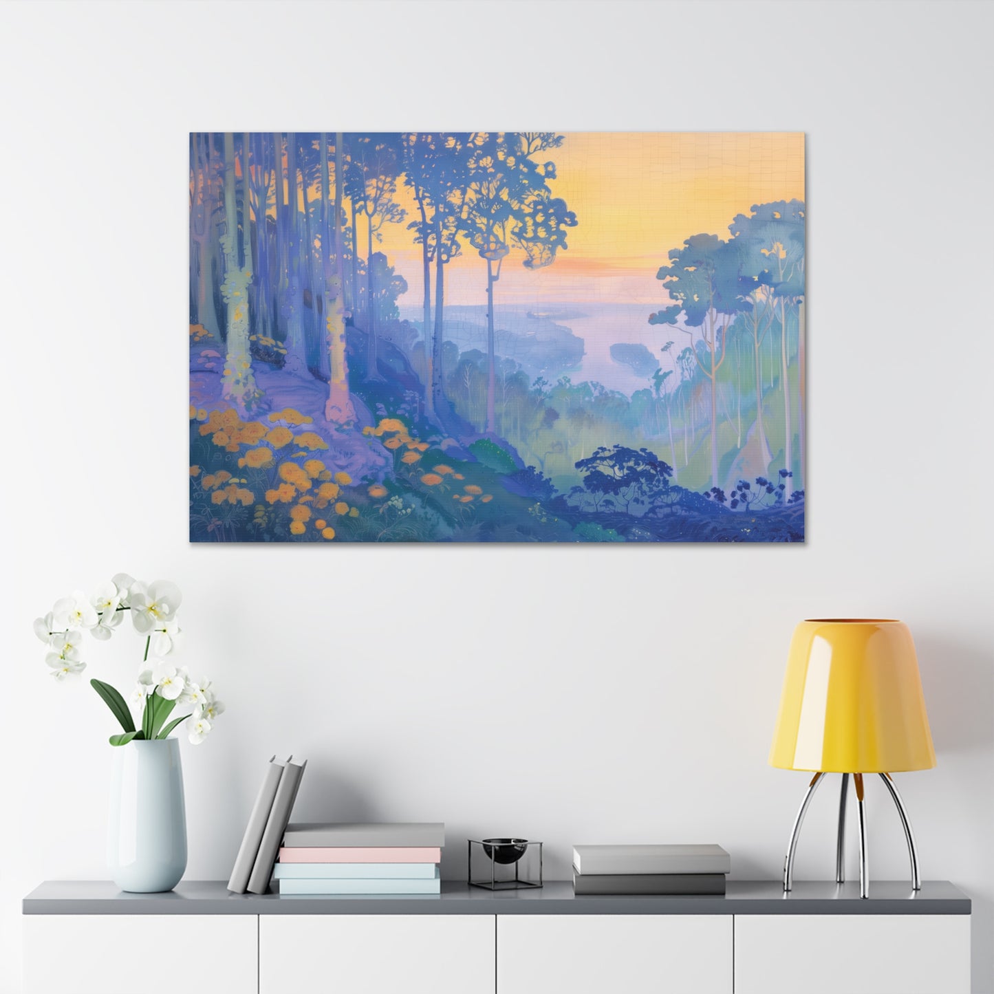 Pastel Grove Canvas Gallery Wraps