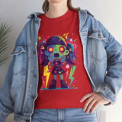 Electrified Zombie Unisex Heavy Cotton Tee