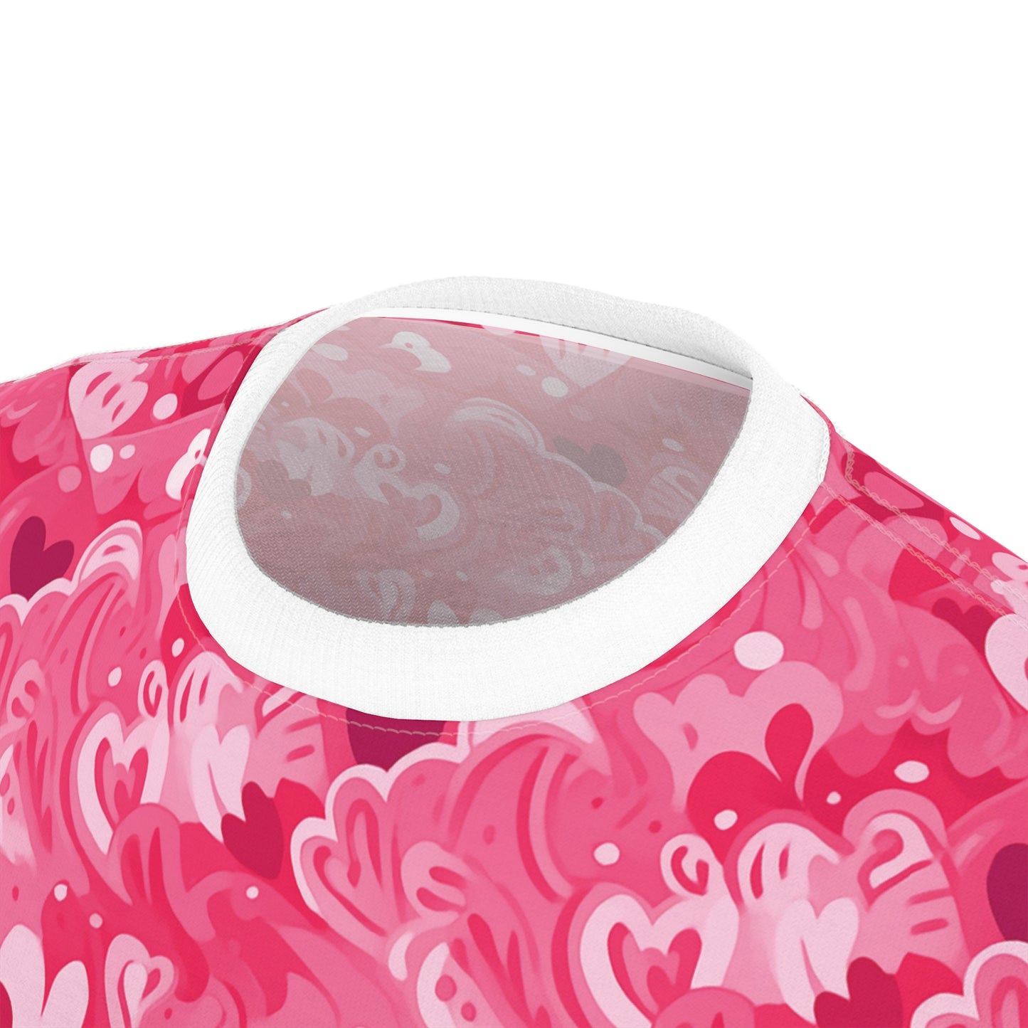 Lovey Dovey Unisex Cut & Sew Tee (AOP)