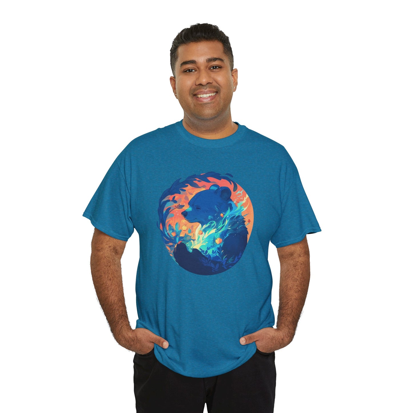 Elemental Bear Unisex Heavy Cotton Tee