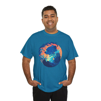 Elemental Bear Unisex Heavy Cotton Tee