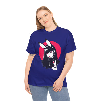 Vampire Bunny Unisex Heavy Cotton Tee