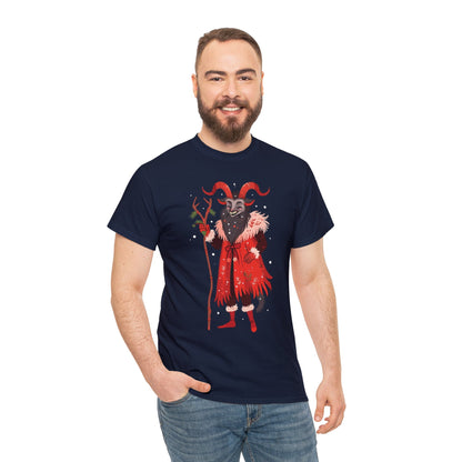 Merry Krampus Unisex Heavy Cotton Tee