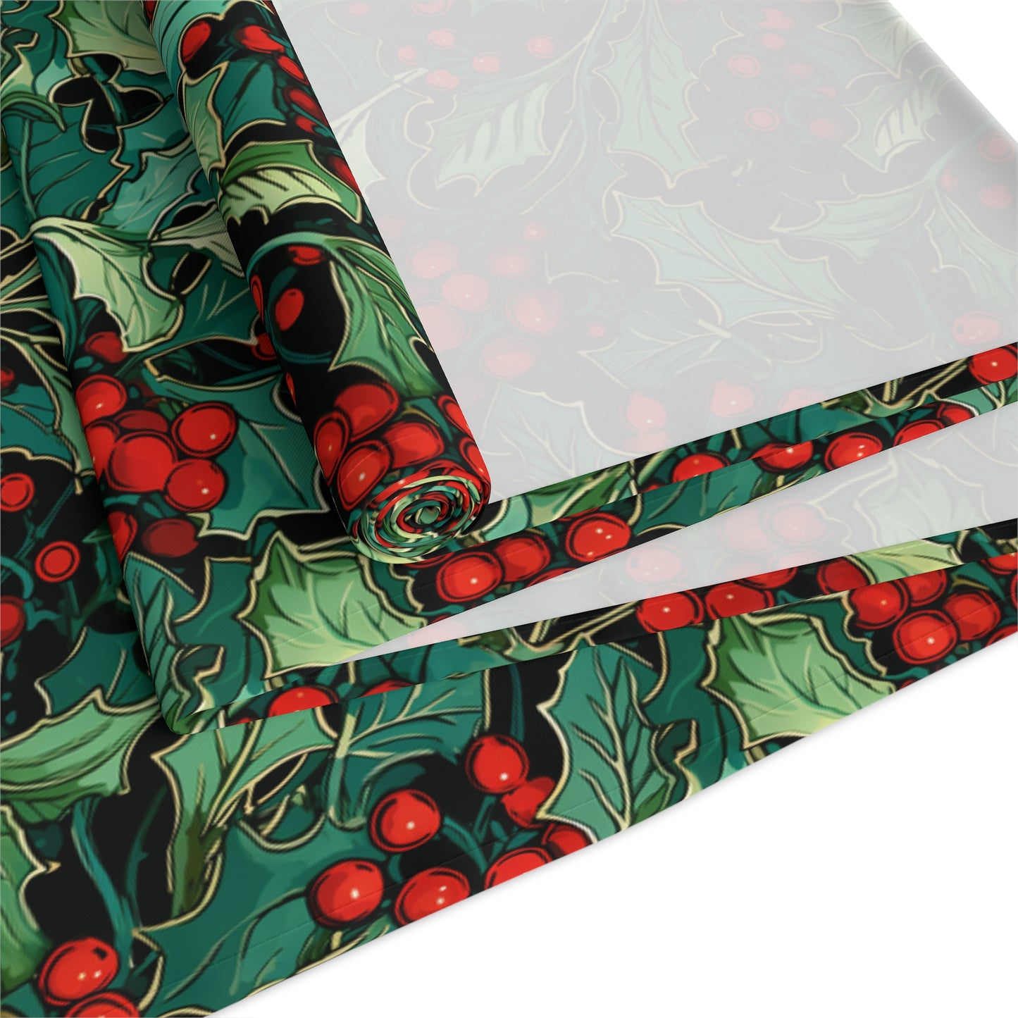 Holly Table Runner (Cotton, Poly)