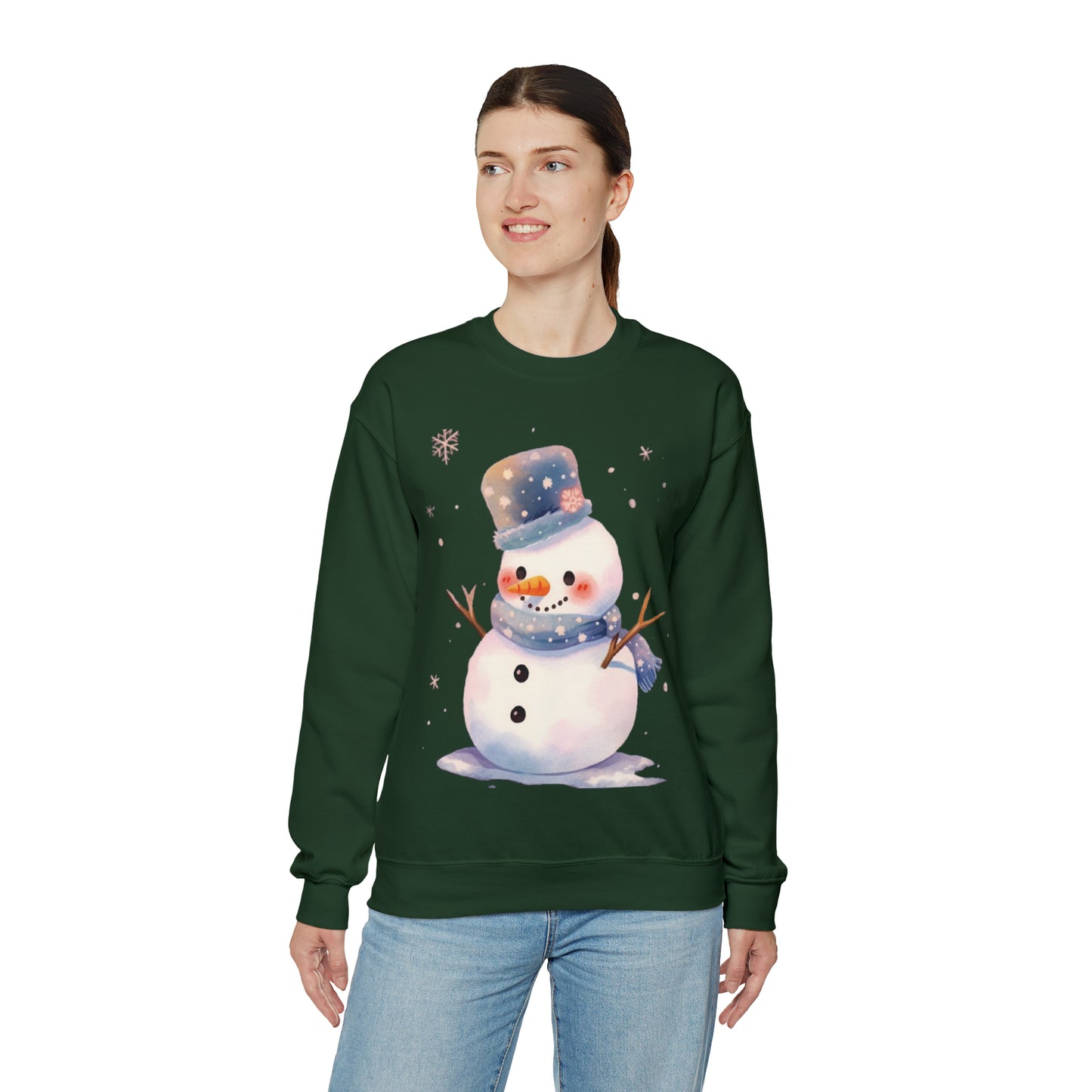 Snowman Unisex Heavy Blend™ Crewneck Sweatshirt