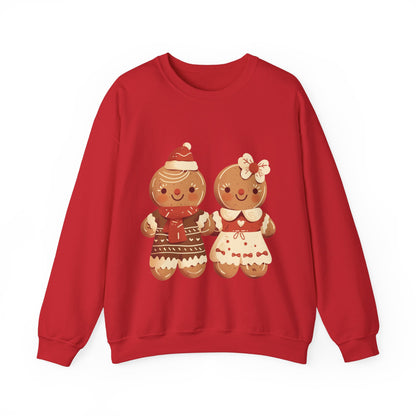Gingerbread Couple Unisex Heavy Blend™ Crewneck Sweatshirt