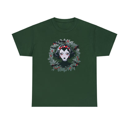 Vampire Wreath Unisex Heavy Cotton Tee