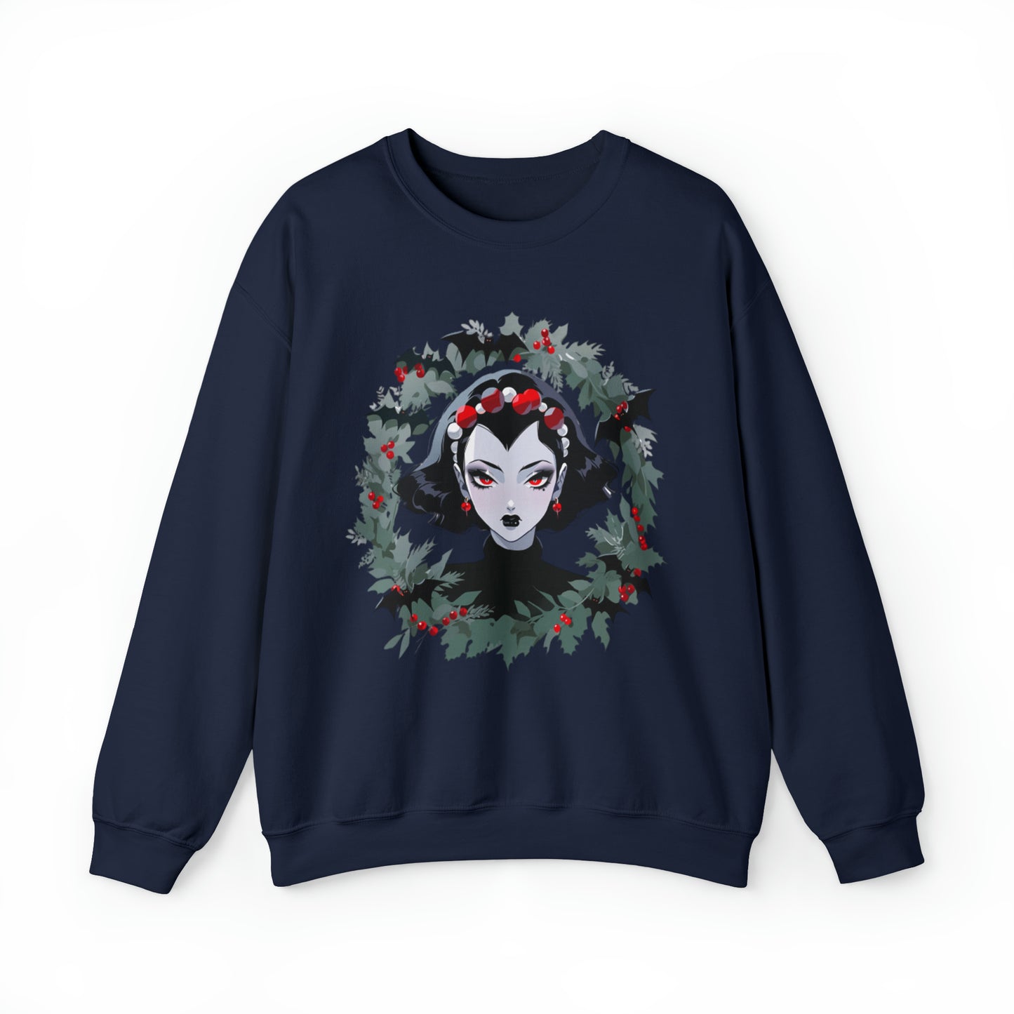Vampire Wreath Unisex Heavy Blend™ Crewneck Sweatshirt