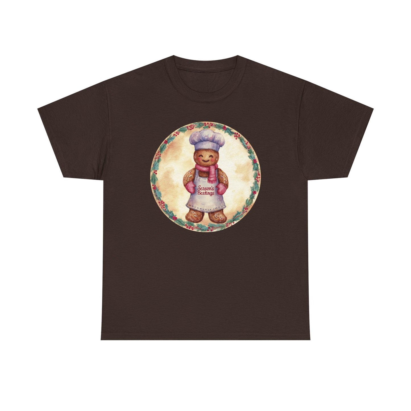 Gingerbread Baker Unisex Heavy Cotton Tee
