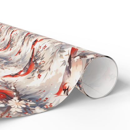 Winter Cardinals Wrapping Papers