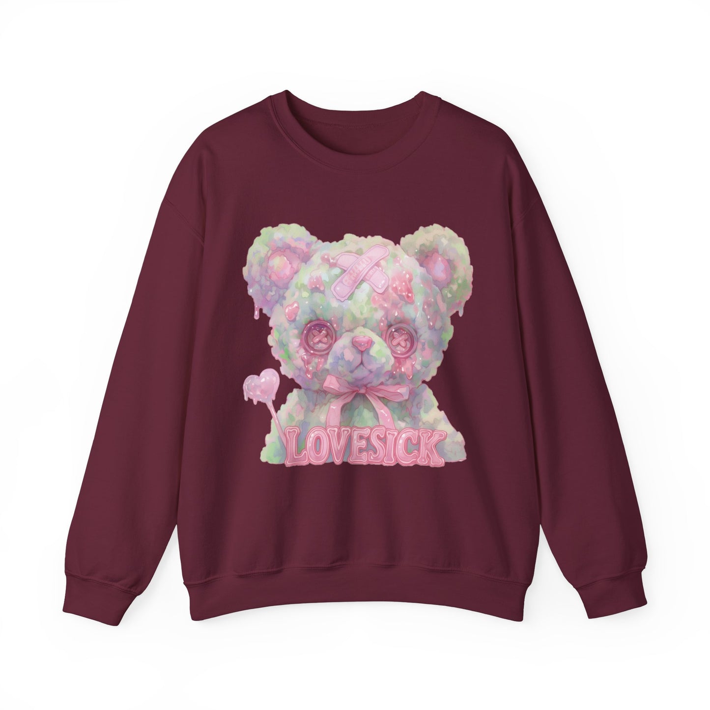 Lovesick Bear Unisex Heavy Blend™ Crewneck Sweatshirt