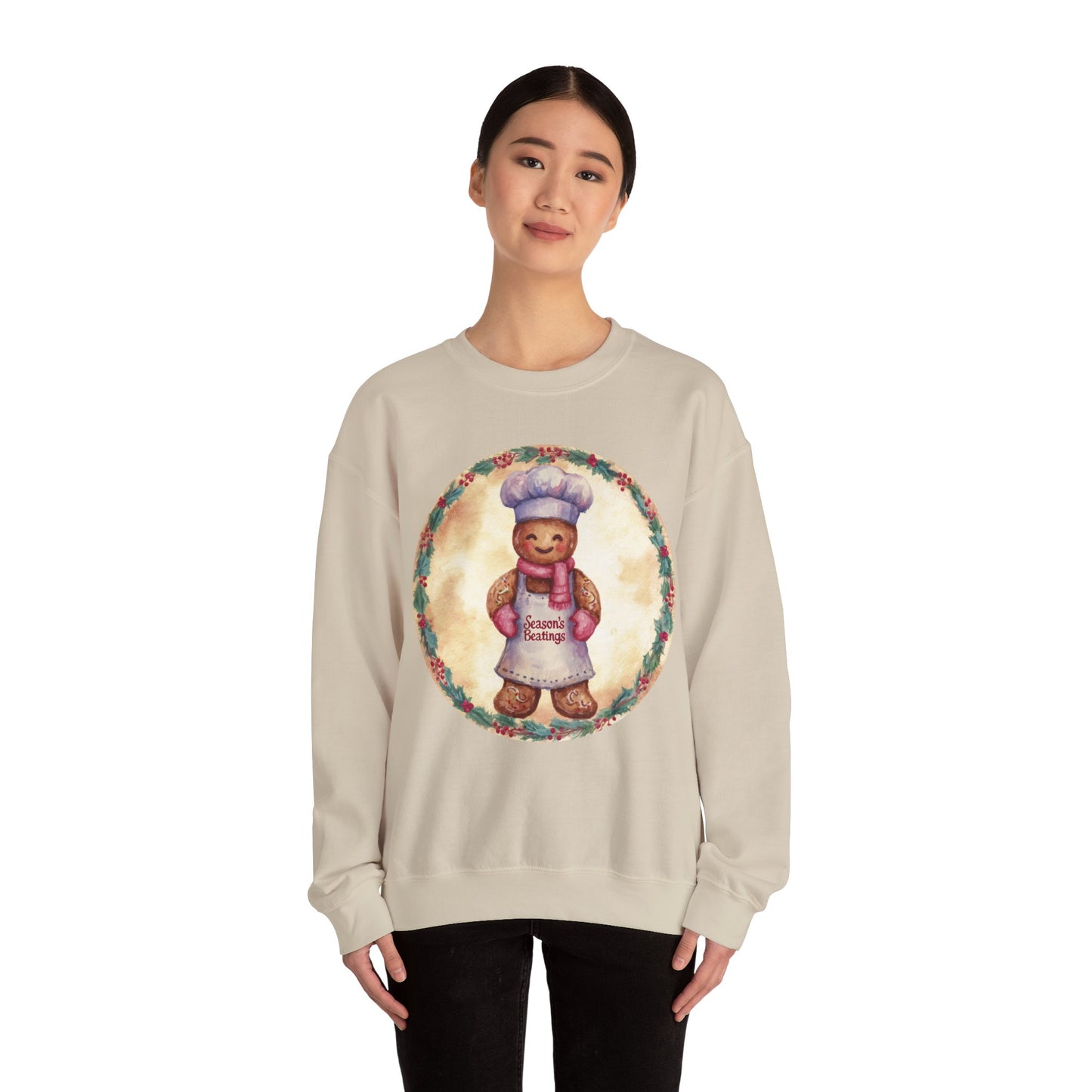 Gingerbread Baker Unisex Heavy Blend™ Crewneck Sweatshirt