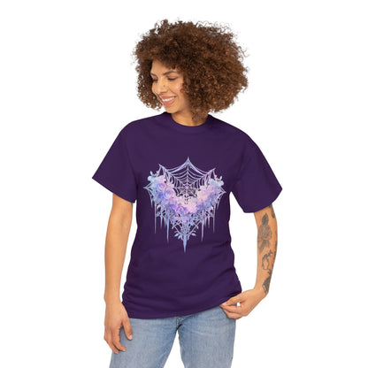 Web Heart Unisex Heavy Cotton Tee