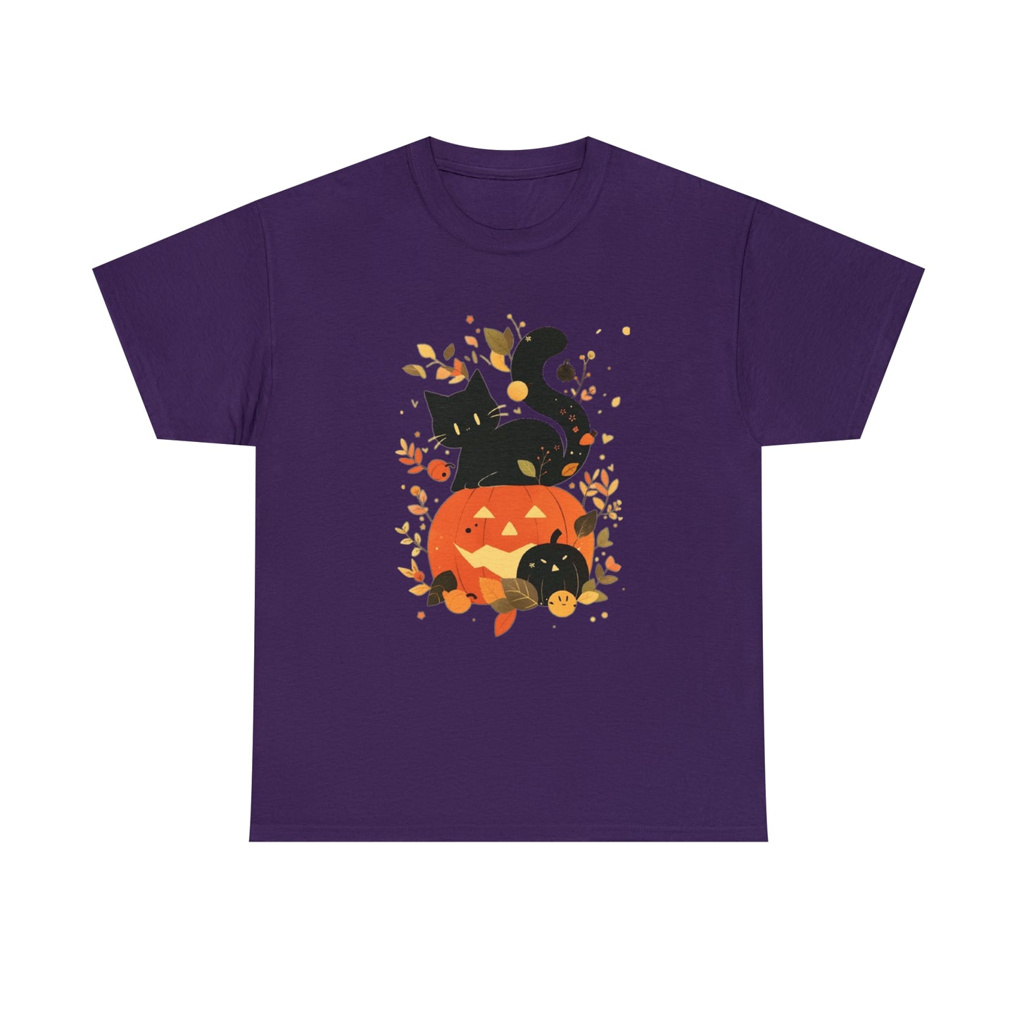 Spooky Kitty Unisex Heavy Cotton Tee