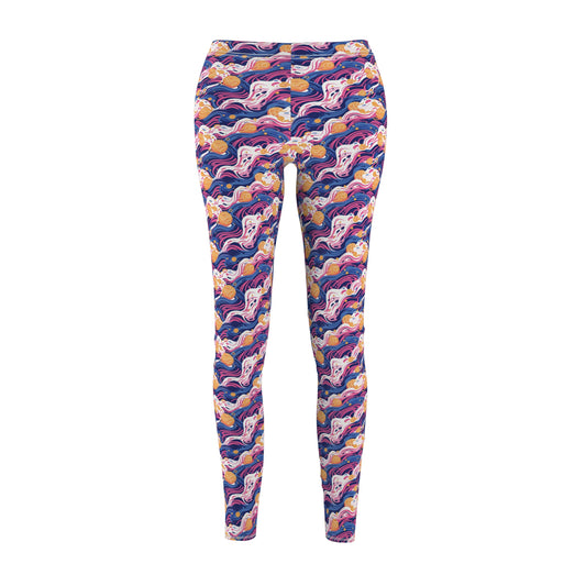 Sghetti Women's Cut & Sew Casual Leggings (AOP)