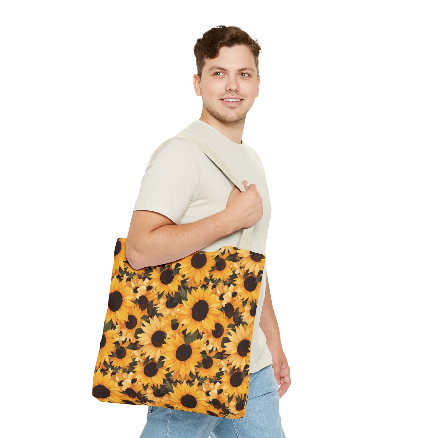 Sunflower Field Tote Bag (AOP)