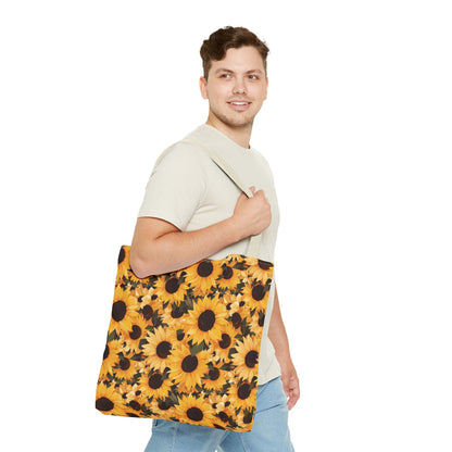 Sunflower Field Tote Bag (AOP)